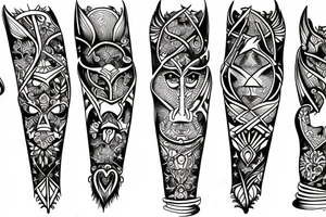 Sagittarius tattoo idea