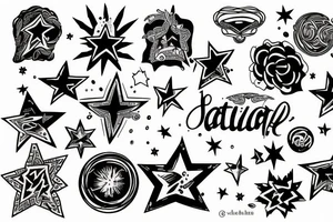 star signs tattoo idea