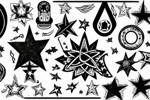 star signs tattoo idea