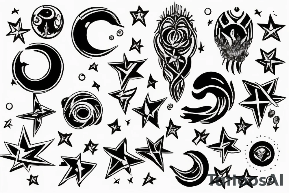 star signs tattoo idea