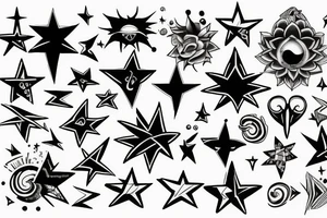 star signs tattoo idea