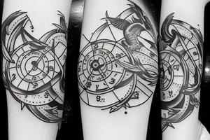 zodiac signs tattoo idea