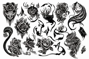 zodiac signs tattoo idea
