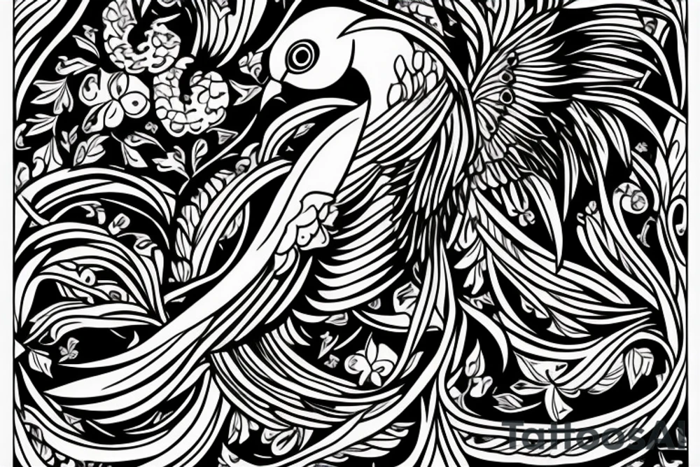 A dove tattoo idea