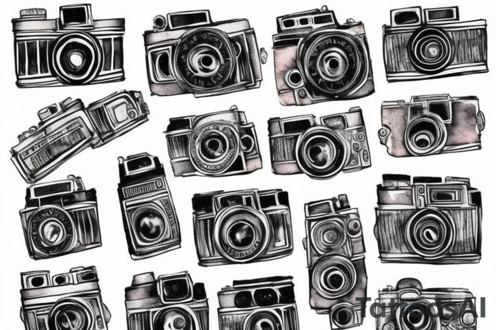 Film Camera tattoo idea
