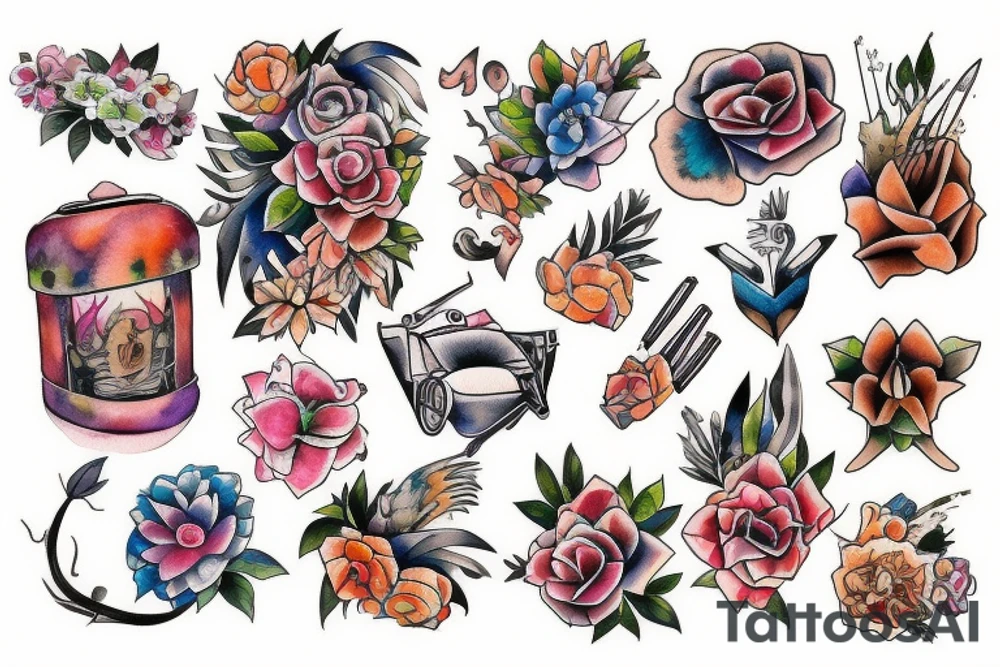 Video tattoo idea