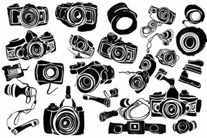 VideoCamera tattoo idea
