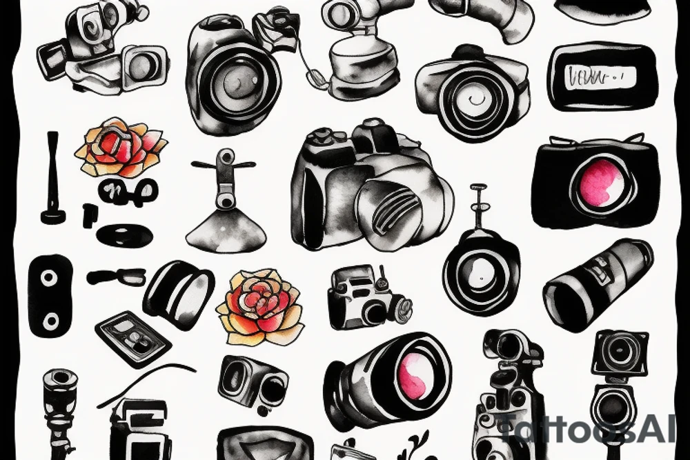 VideoCamera tattoo idea