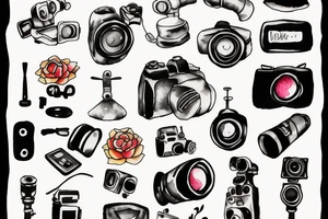 VideoCamera tattoo idea