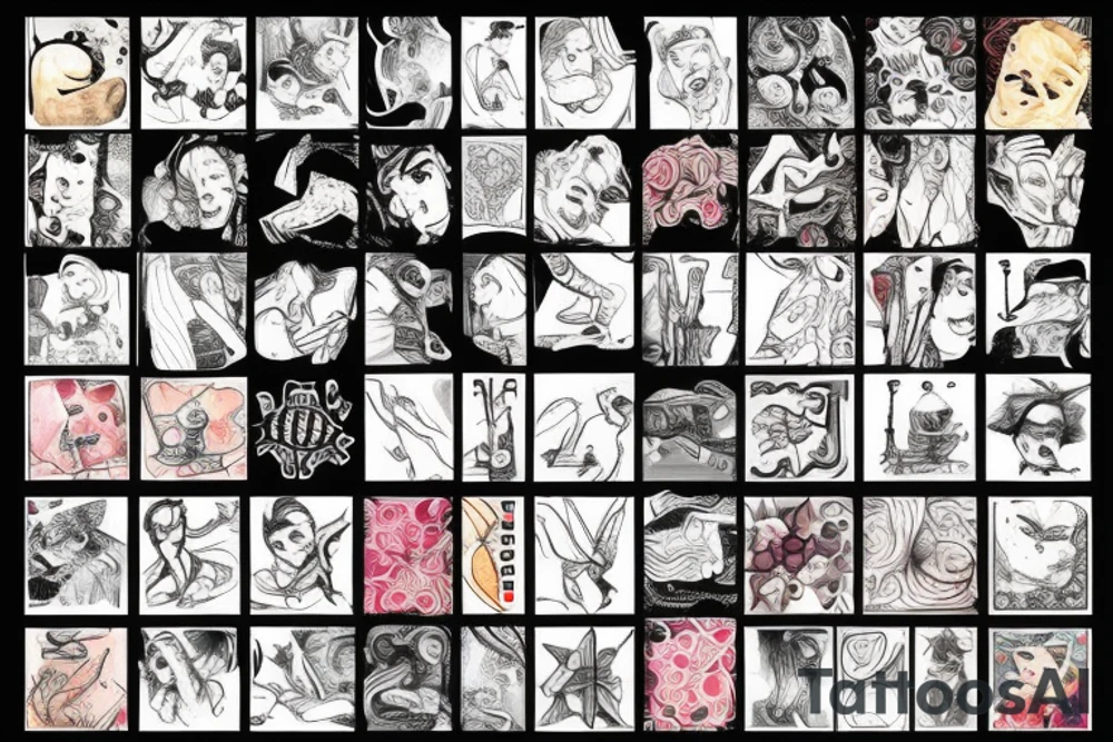 Filmstrip tattoo idea