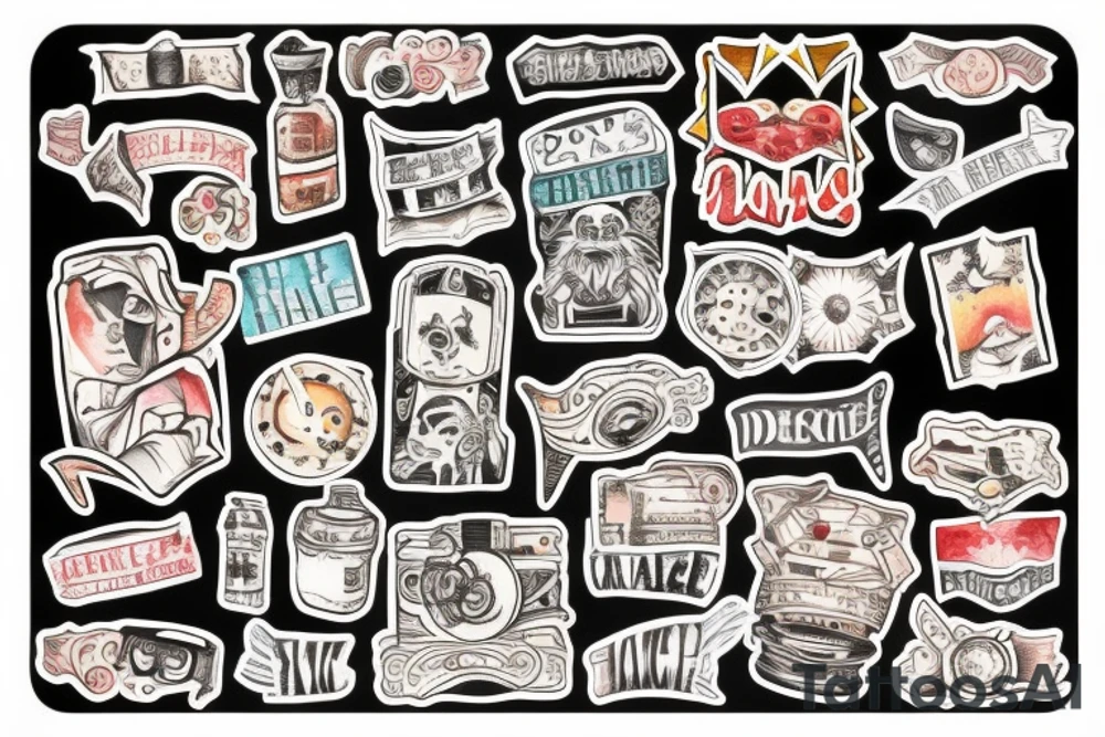 Filmstrip tattoo idea