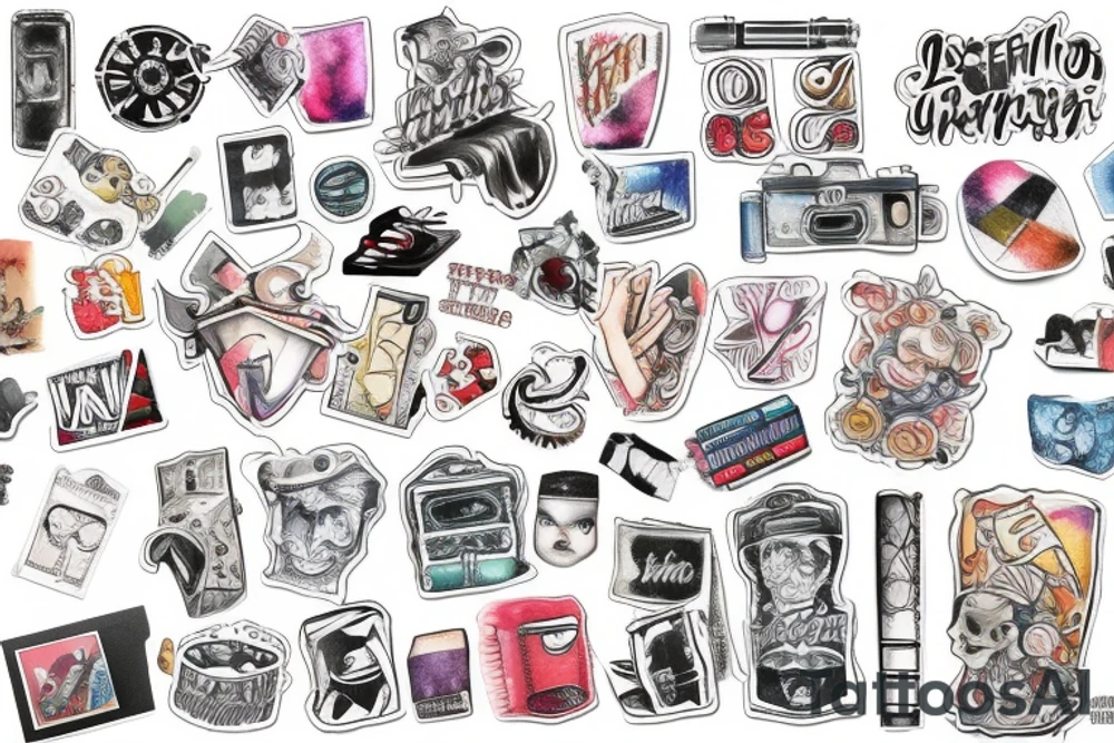 Filmclip tattoo idea