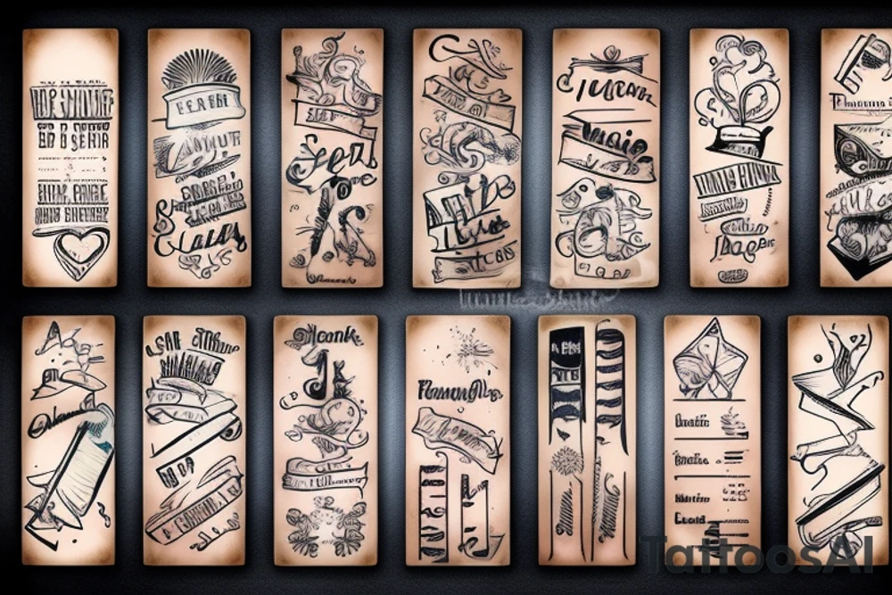 Clapperboard tattoo idea