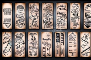 Clapperboard tattoo idea