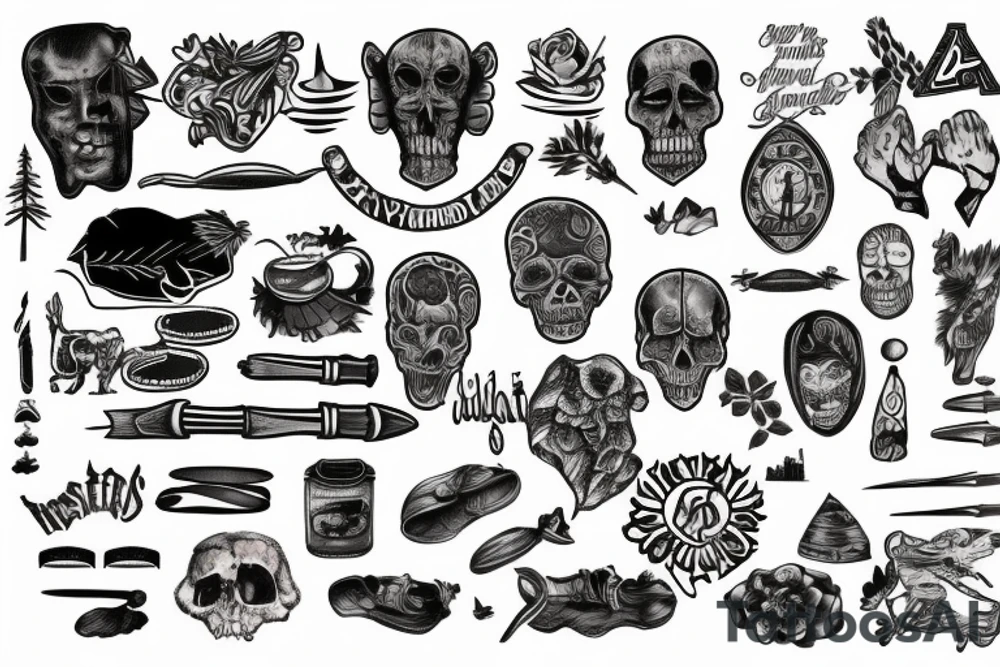 Wilderness tattoo idea