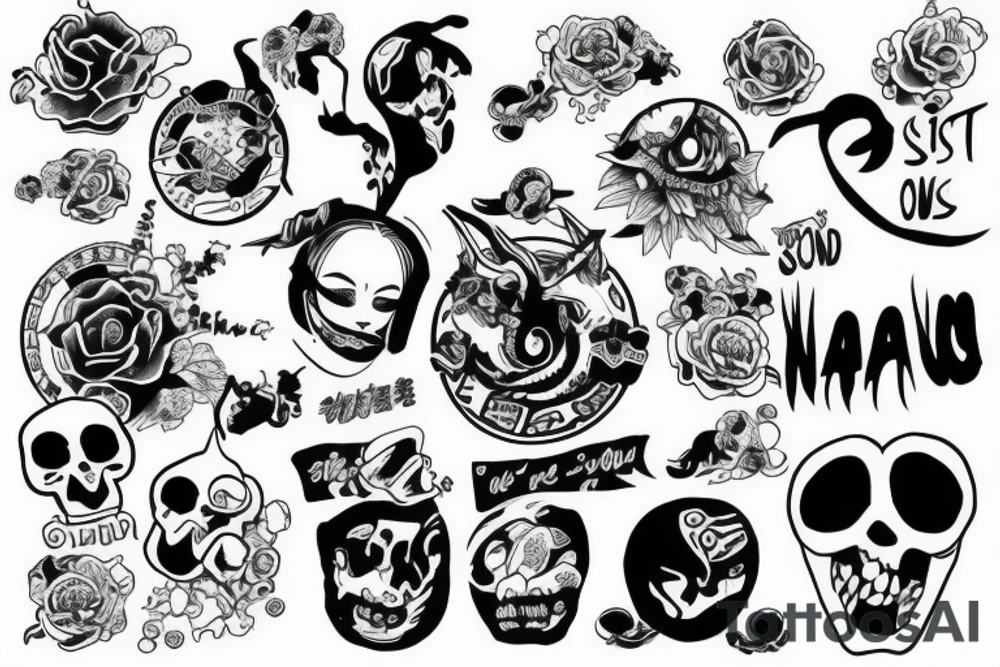 Trust no one saying tattoo idea