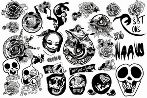 Trust no one saying tattoo idea