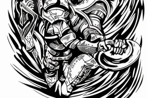 a spartan that looks epic tattoo idea