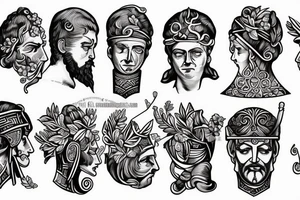 greek history tattoo idea