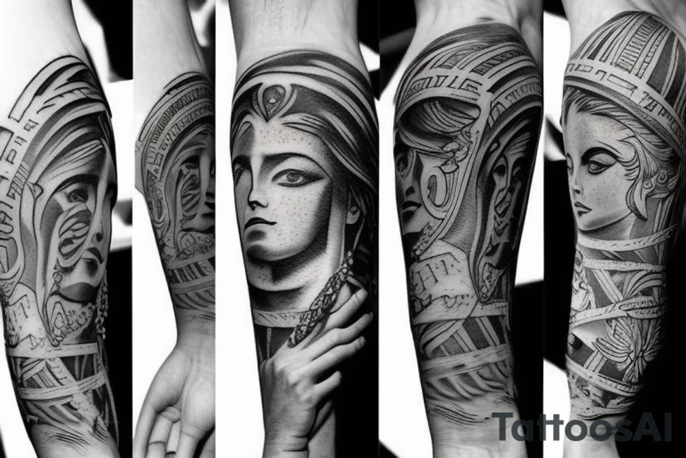 greek gods tattoo idea