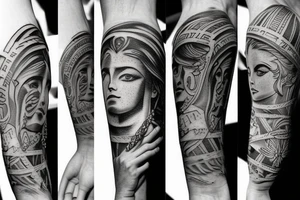 greek gods tattoo idea