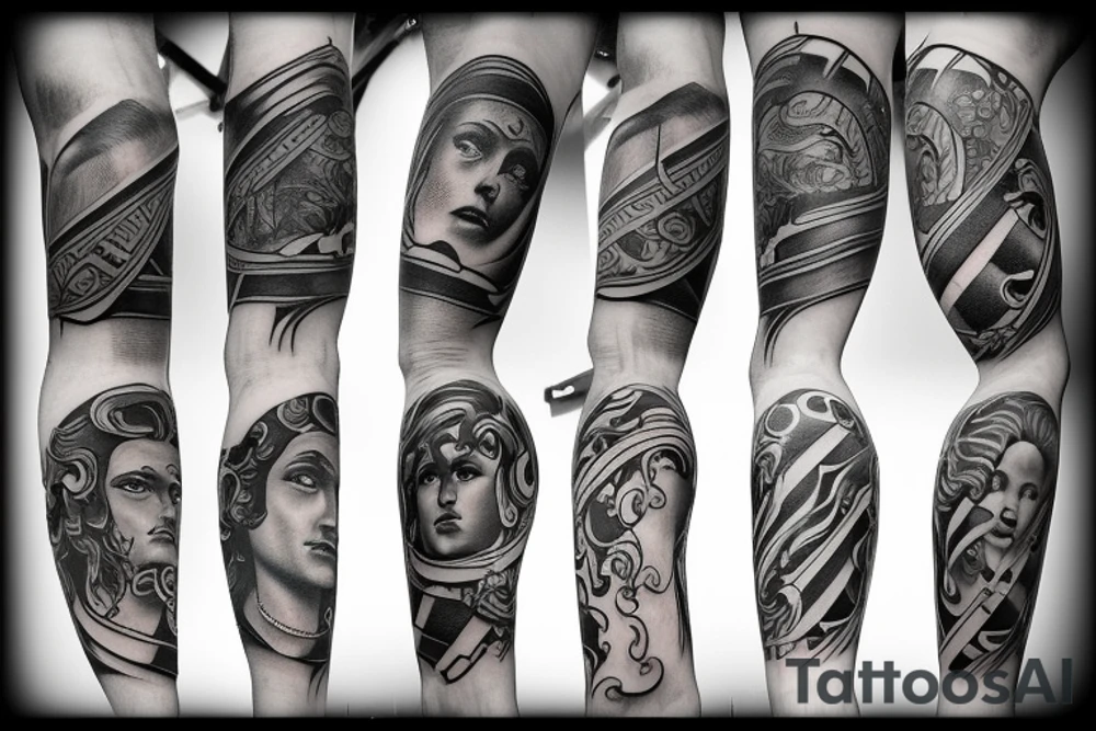 greek gods tattoo idea