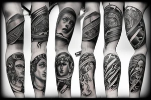 greek gods tattoo idea