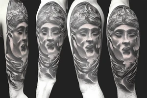 Poseidon tattoo idea