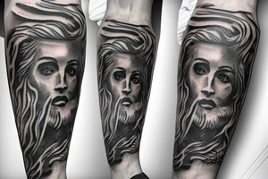 Poseidon tattoo idea