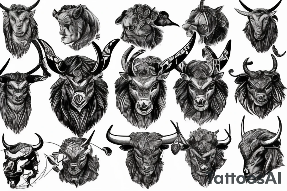 minotaur tattoo idea
