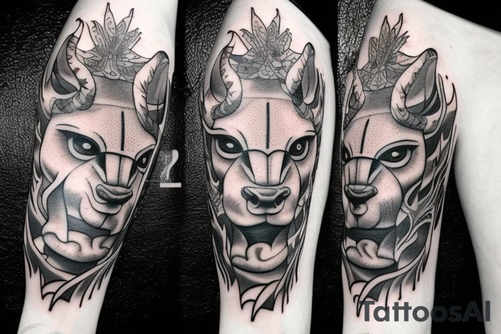 minotaur tattoo idea