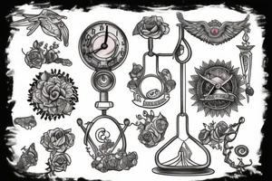 balancing scales tattoo idea