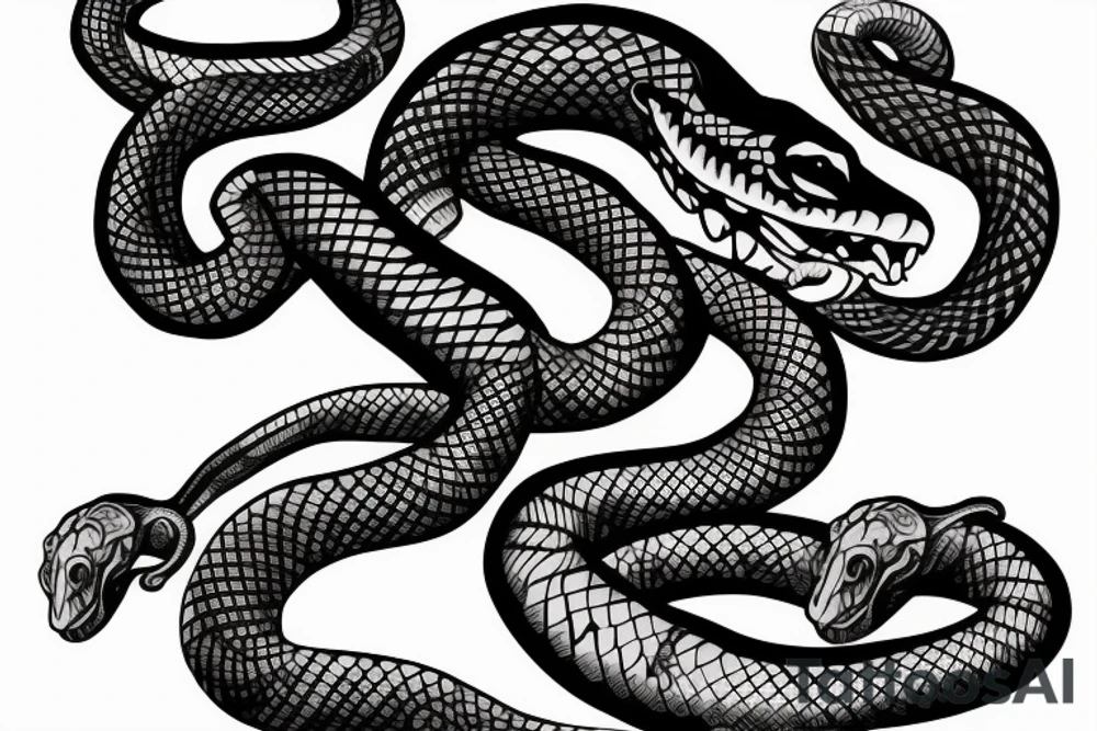 Create a snake wrapping down whole arm tattoo with snake head on collar bone tattoo idea Create a snake wrapping down whole arm tattoo with snake head on collar bone tattoo idea