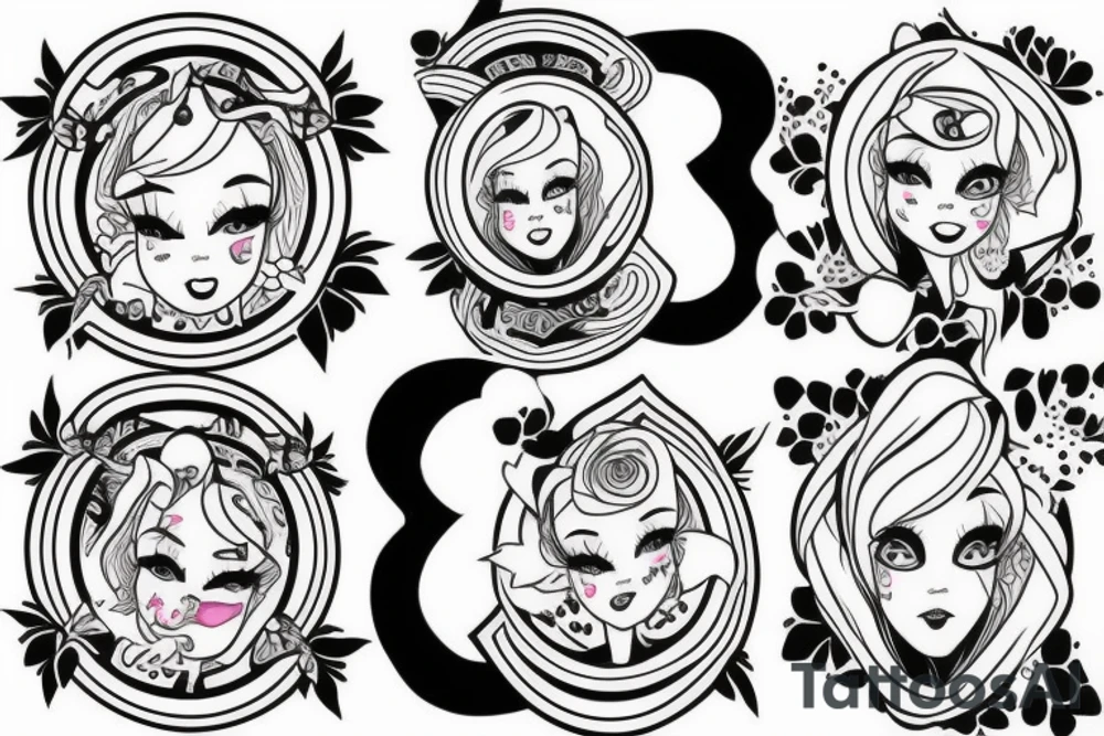 Twin girls born 12-7-21 tattoo idea