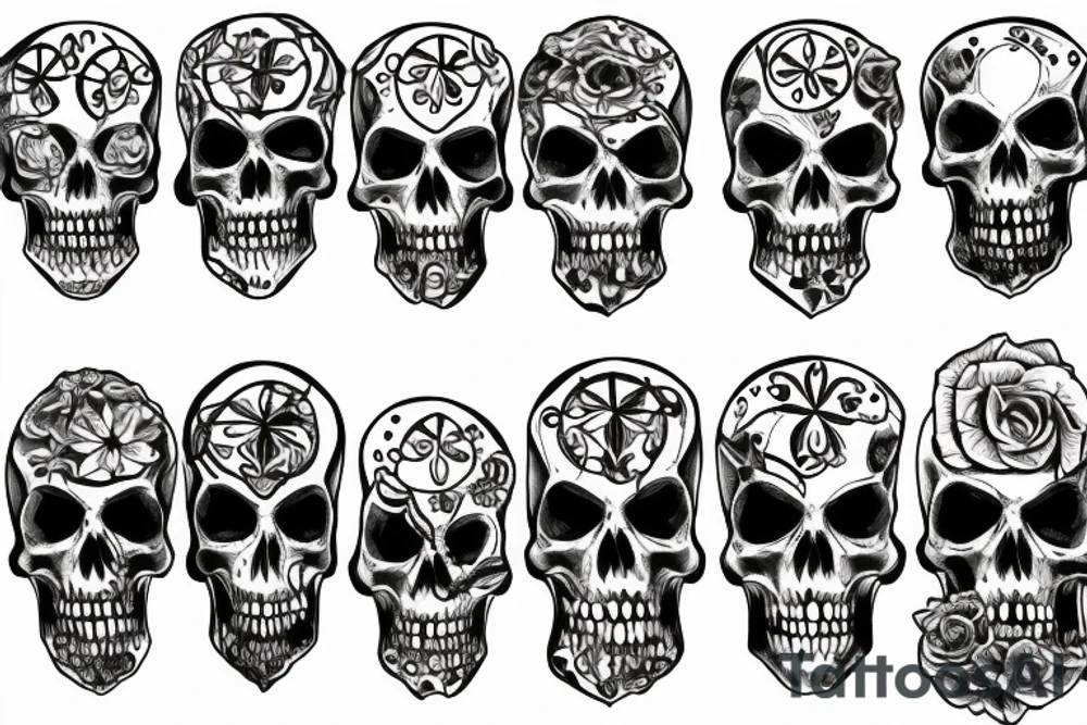 memento mori tattoo idea