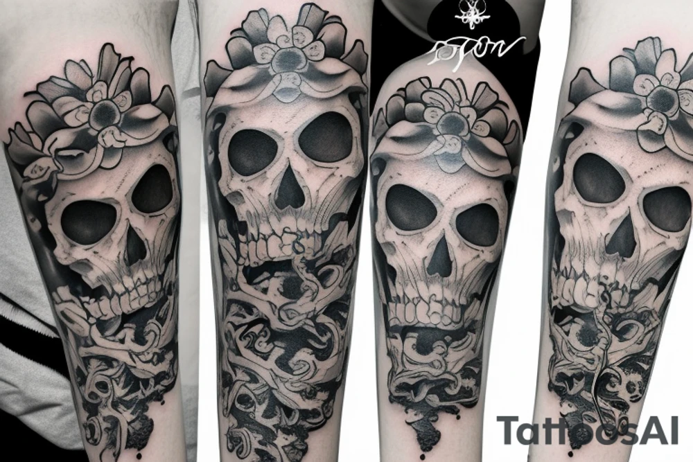 memento mori tattoo idea