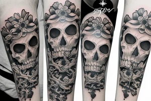 memento mori tattoo idea