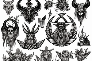 baphomet tattoo idea