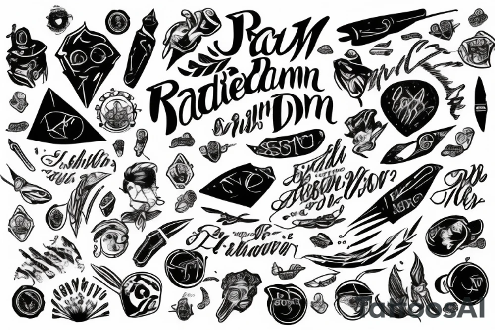 RADMAN tattoo idea