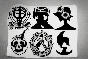 trafalgar law tattoo idea