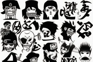 trafalgar law tattoo idea