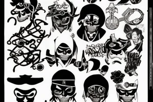 trafalgar law tattoo idea