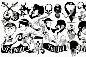 trafalgar law tattoo idea