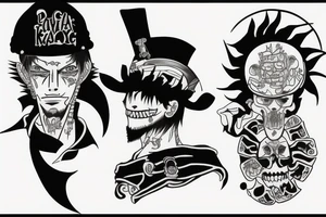 trafalgar law tattoo idea