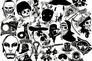 trafalgar law tattoo idea