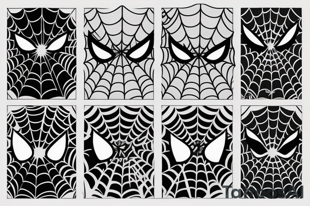 Spider-man tattoo idea