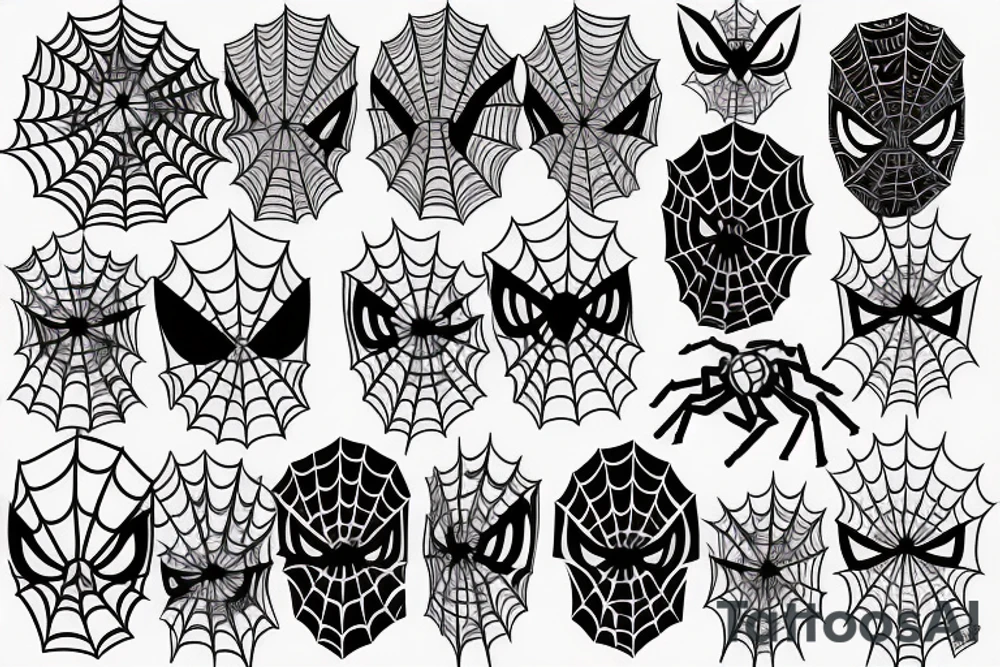 Spider-man tattoo idea