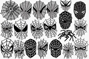 Spider-man tattoo idea
