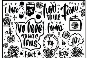 i want a tattoo with text i'll be there for you tattoo idea