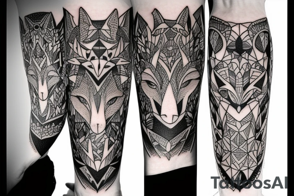 fox on my arm tattoo idea
